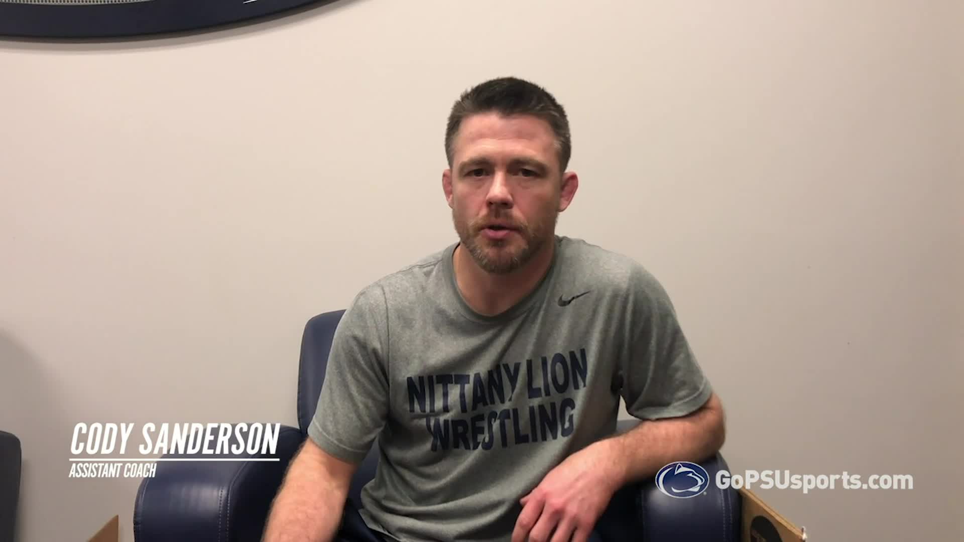 Cody Sanderson Practice Update 2-5-19 - Penn State - Official 