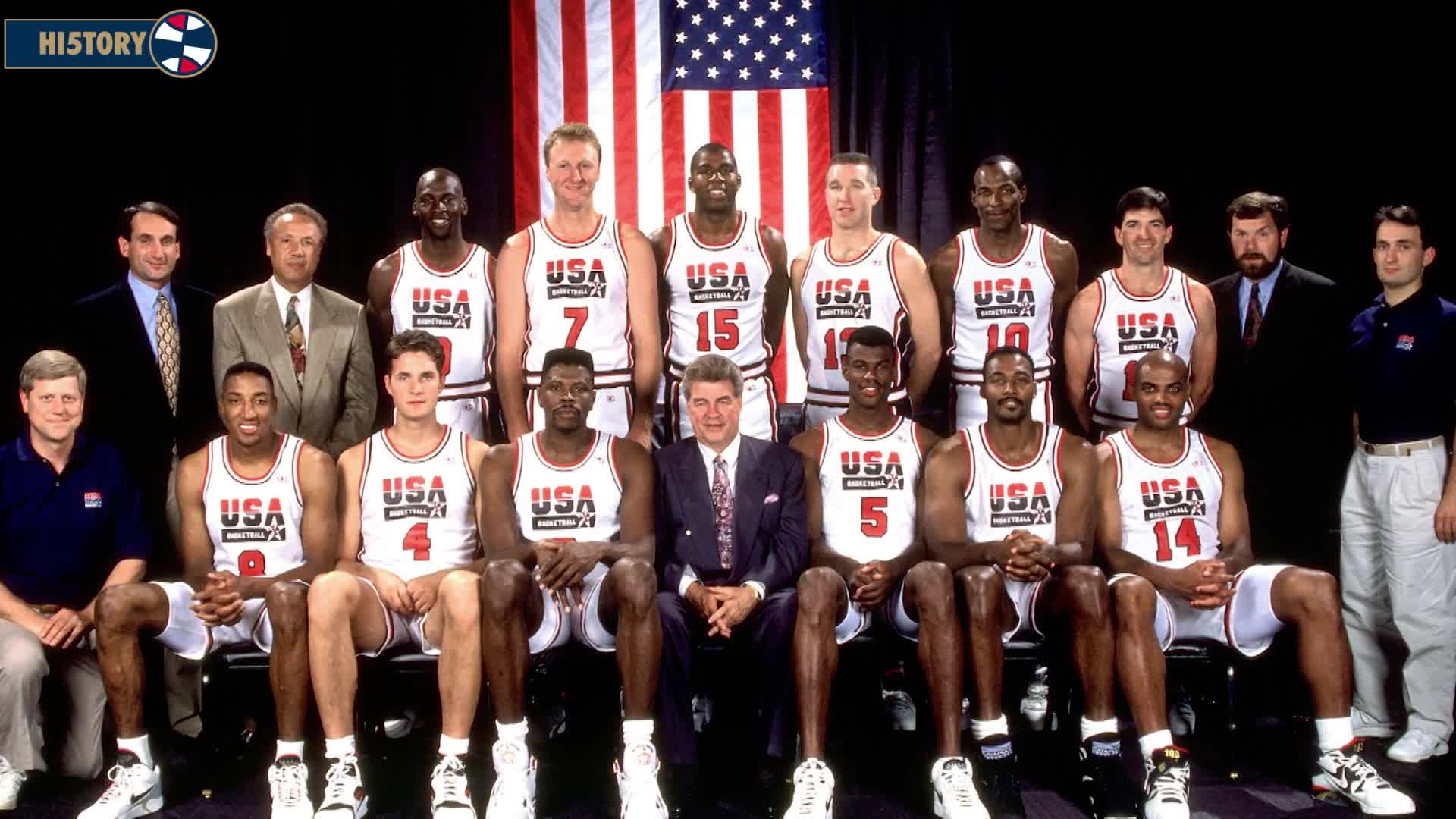 HI5T0RY: The Dream Team Wins Gold - USA Basketball